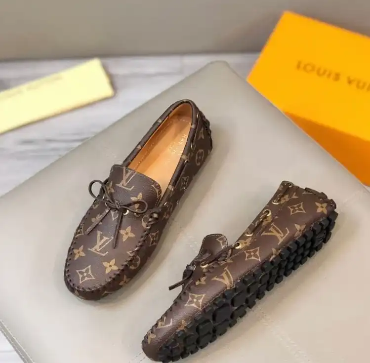 hype LV Leather Shoes