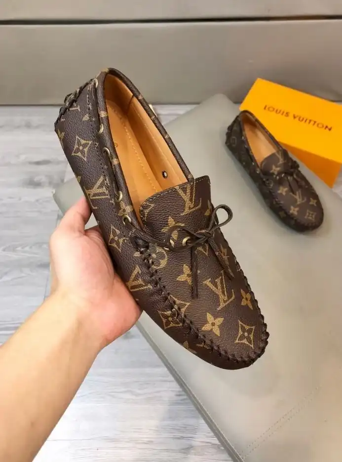 hype LV Leather Shoes