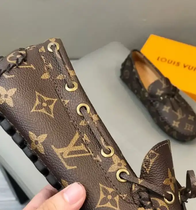 hype LV Leather Shoes