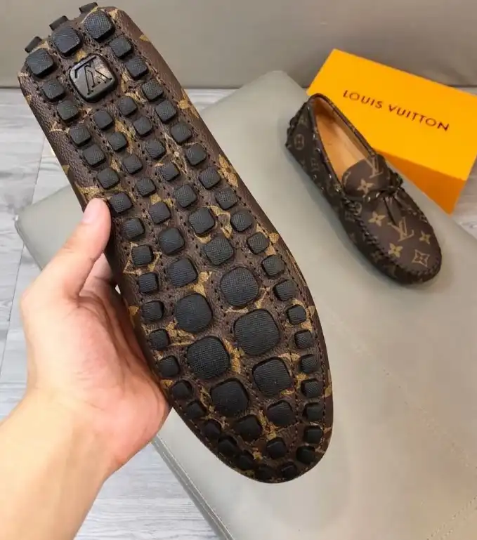 hype LV Leather Shoes