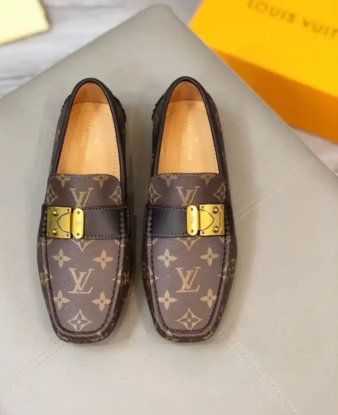 hype LV Leather Shoes