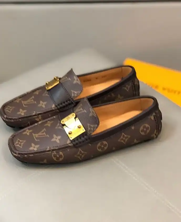 hype LV Leather Shoes