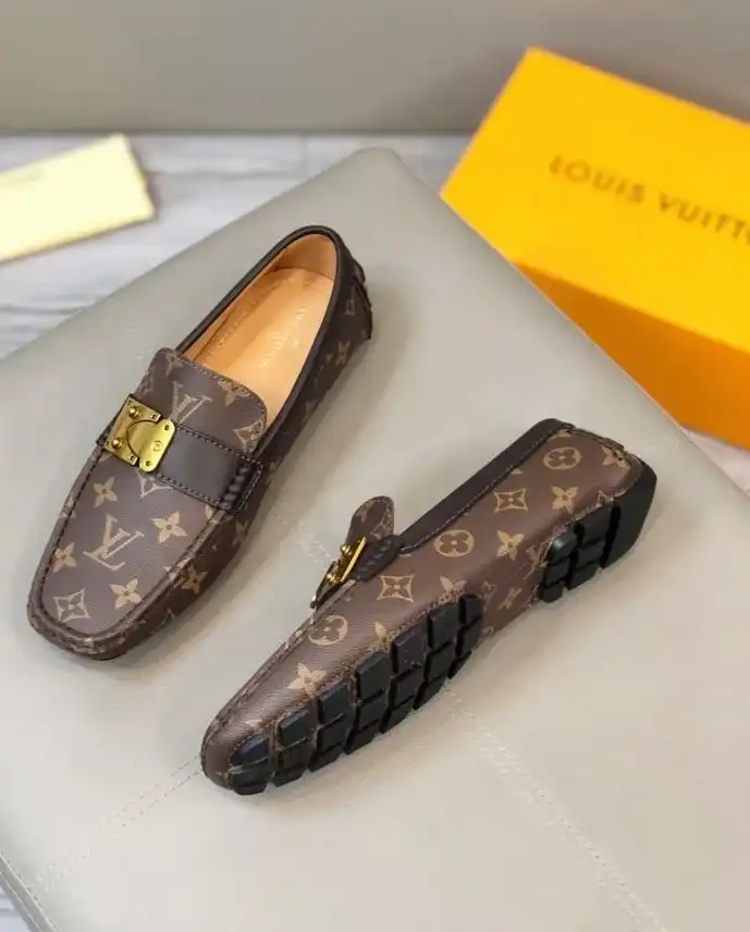 hype LV Leather Shoes