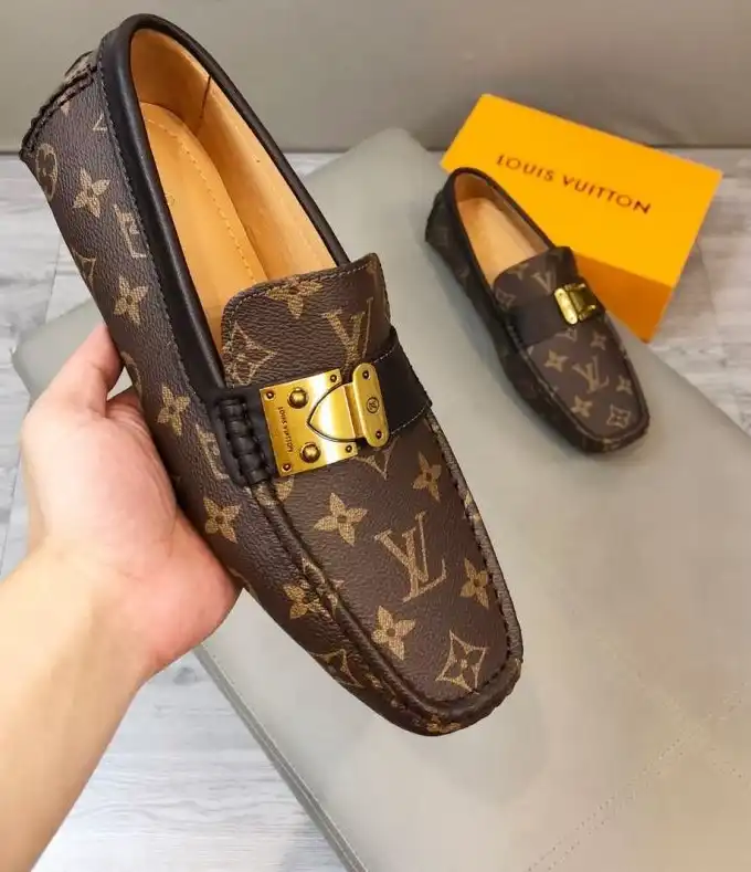 hype LV Leather Shoes