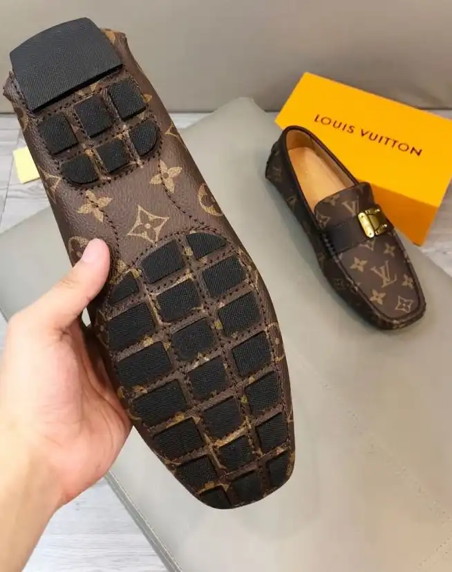 hype LV Leather Shoes