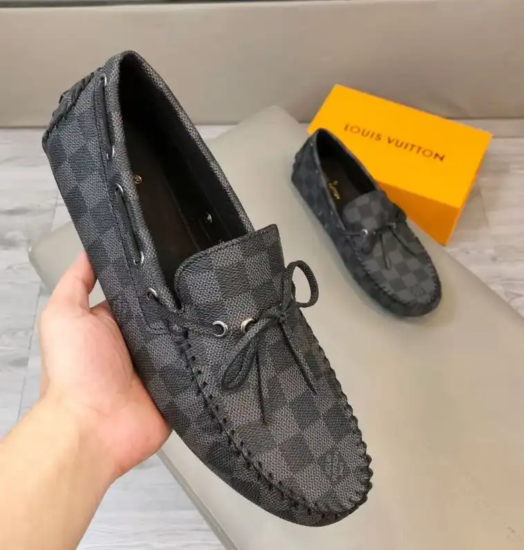 hype LV Leather Shoes