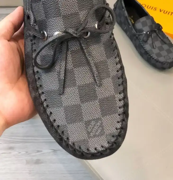 hype LV Leather Shoes