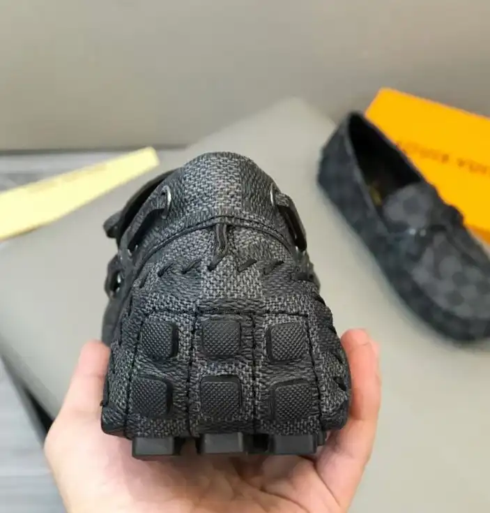 hype LV Leather Shoes