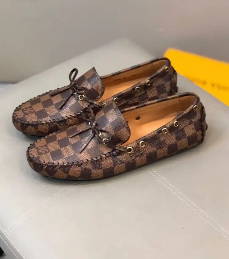 hype LV Leather Shoes