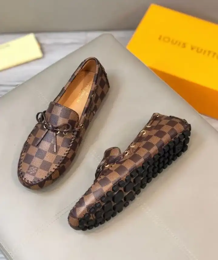 hype LV Leather Shoes