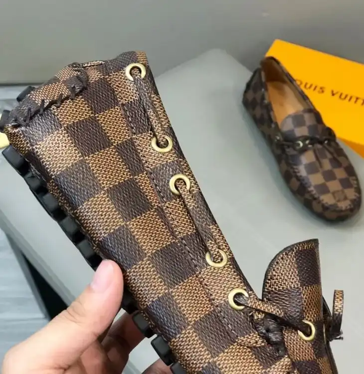 hype LV Leather Shoes