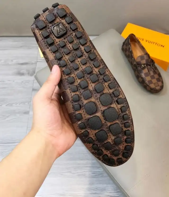 hype LV Leather Shoes