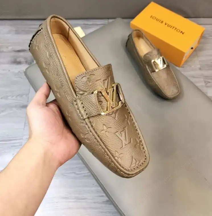 hype LV Leather Shoes