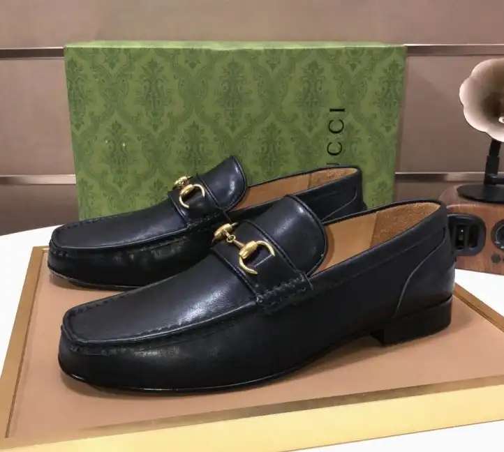 hype Gucci Leather Shoes