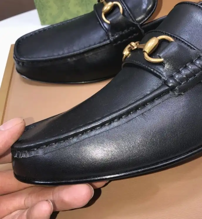 hype Gucci Leather Shoes