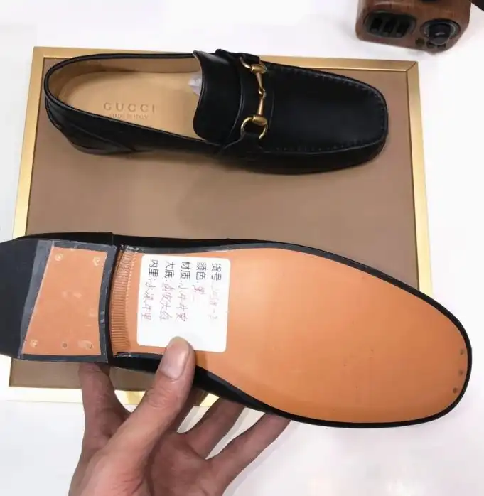 hype Gucci Leather Shoes