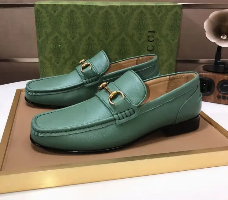 hype Gucci Leather Shoes