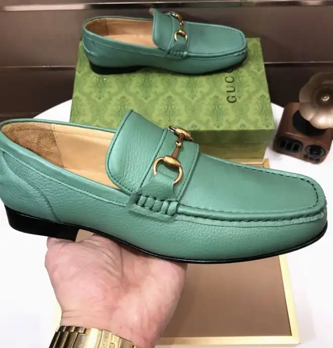 hype Gucci Leather Shoes