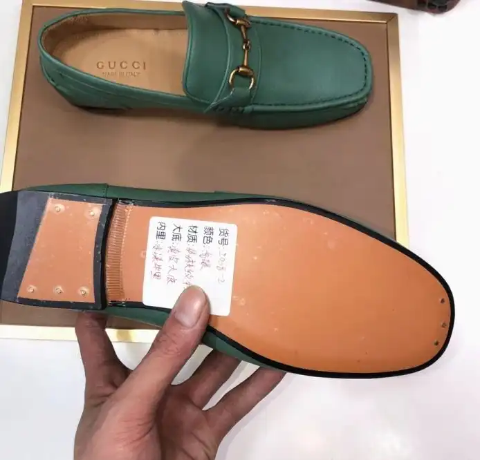 hype Gucci Leather Shoes