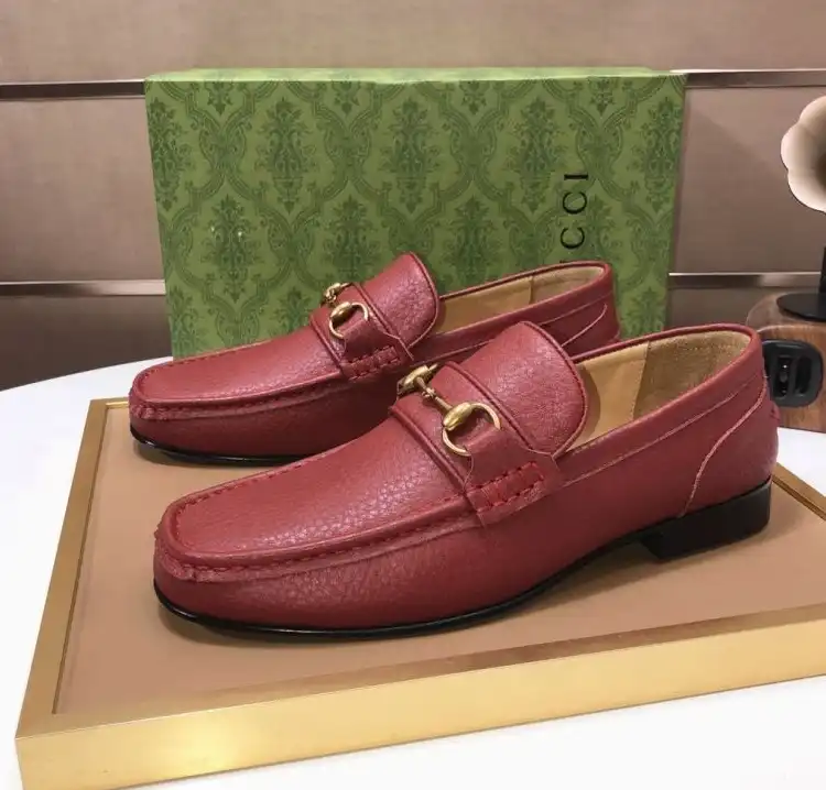 hype Gucci Leather Shoes