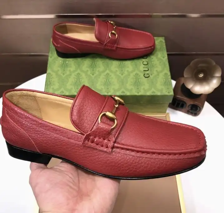 hype Gucci Leather Shoes