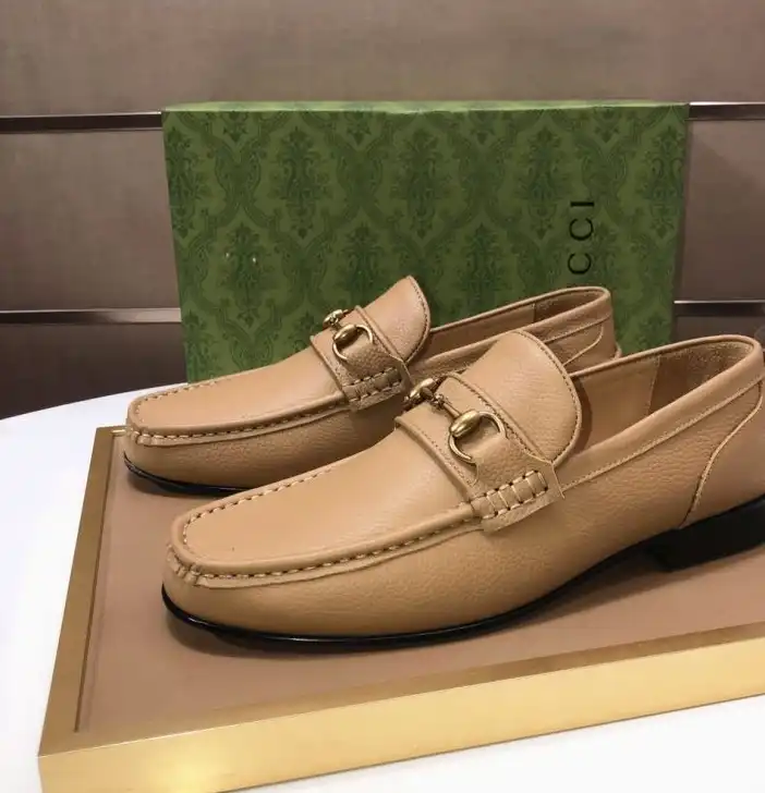 hype Gucci Leather Shoes