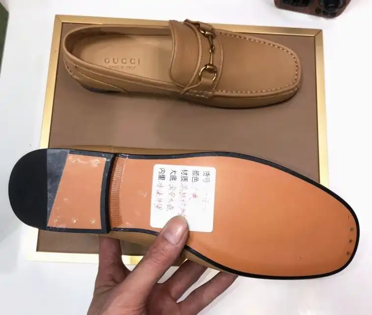 hype Gucci Leather Shoes