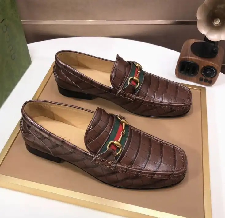 hype Gucci Leather Shoes