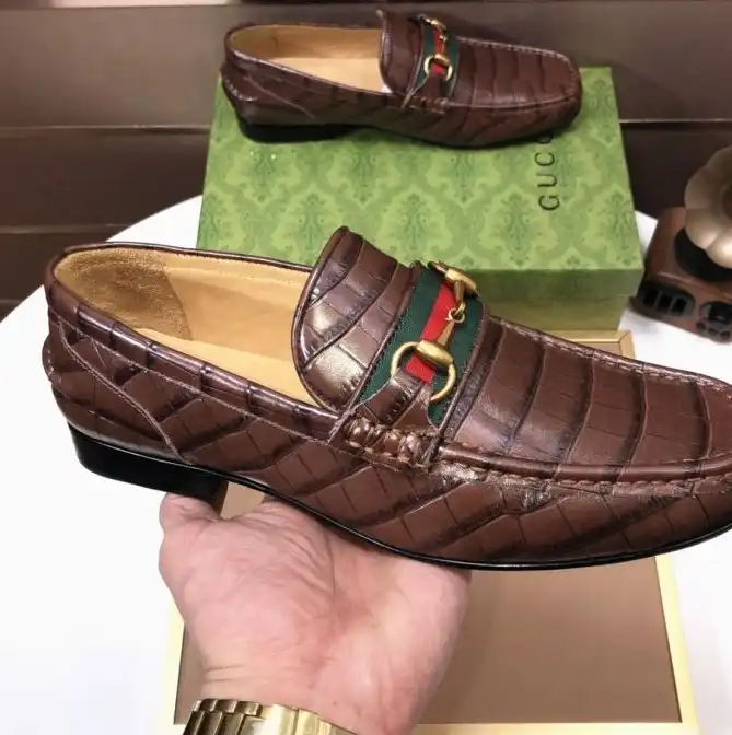 hype Gucci Leather Shoes