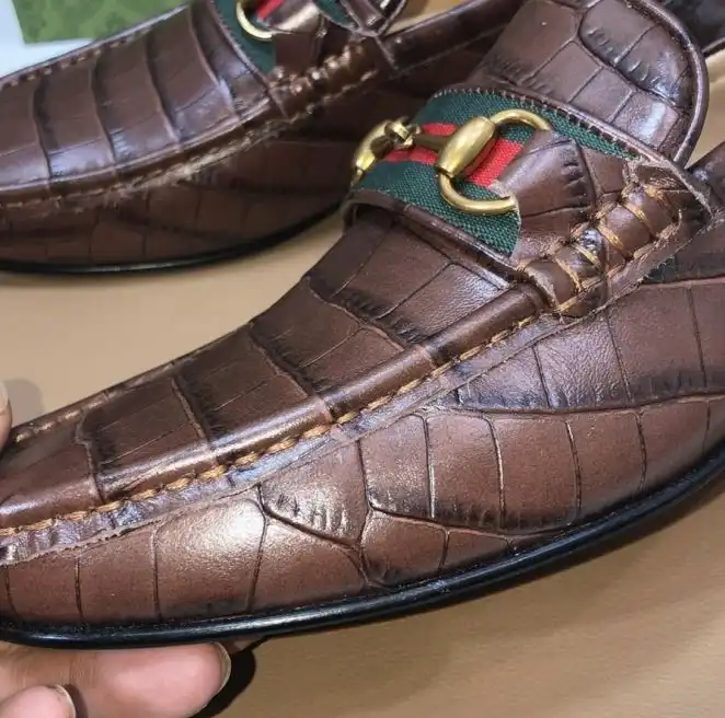 hype Gucci Leather Shoes