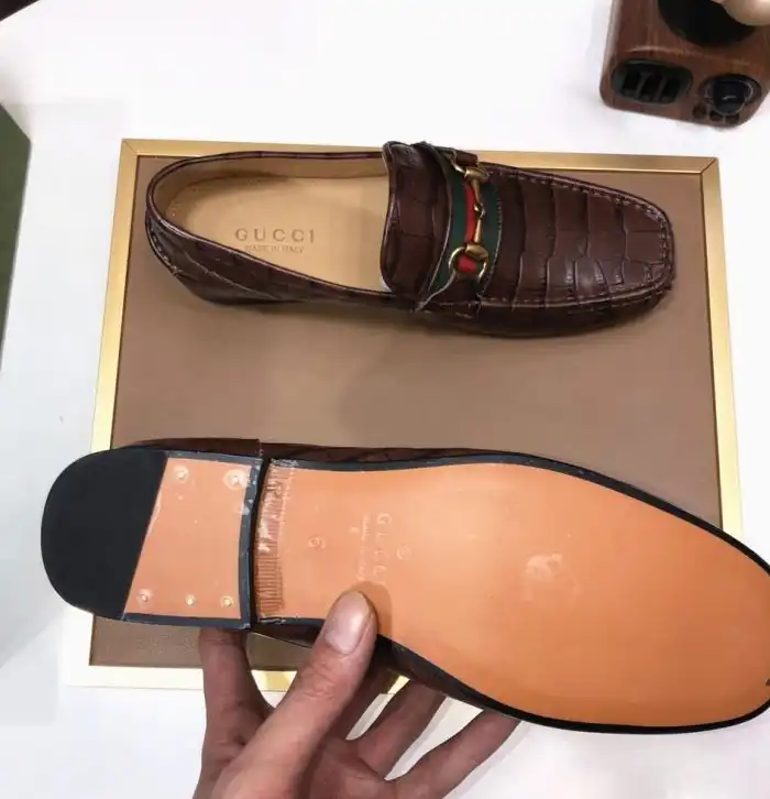 hype Gucci Leather Shoes