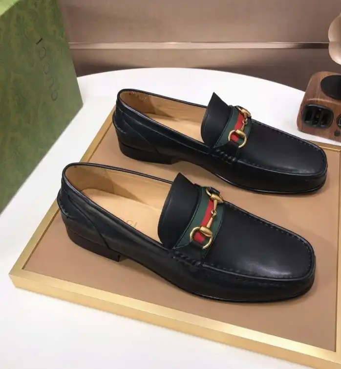 hype Gucci Leather Shoes