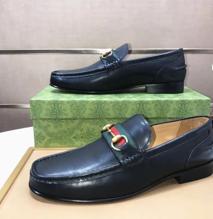 hype Gucci Leather Shoes