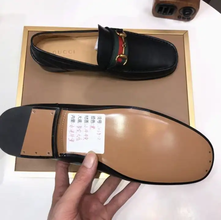 hype Gucci Leather Shoes