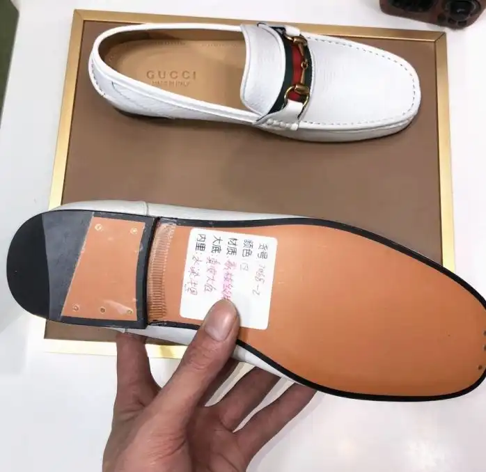 hype Gucci Leather Shoes