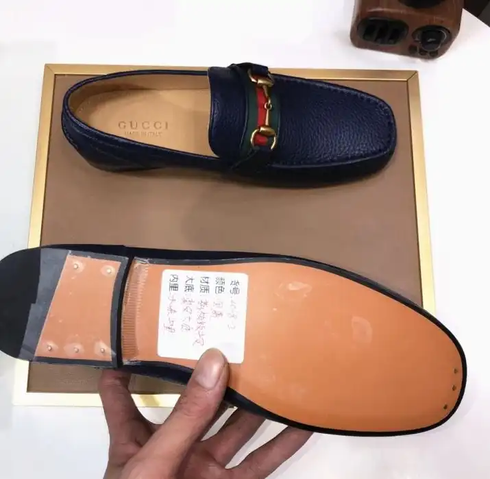 hype Gucci Leather Shoes