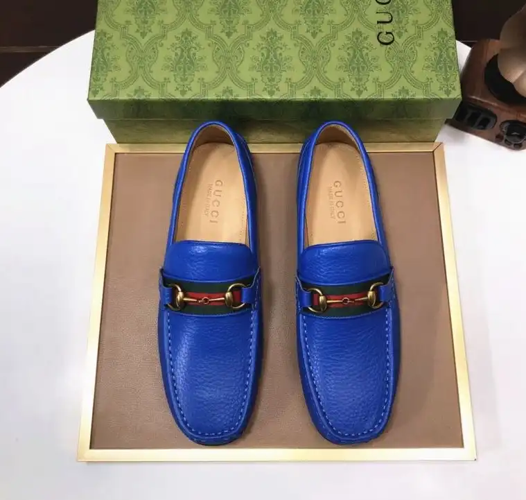 hype Gucci Leather Shoes