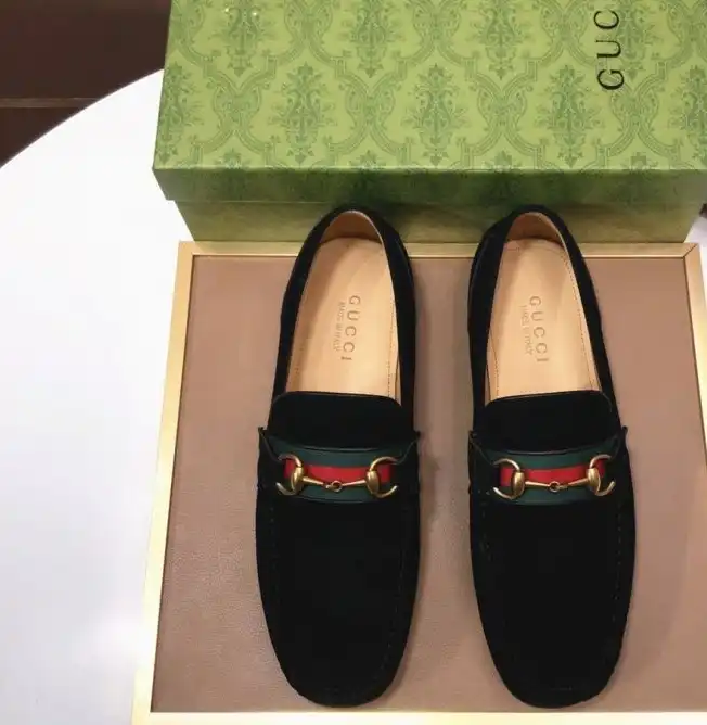 hype Gucci Leather Shoes