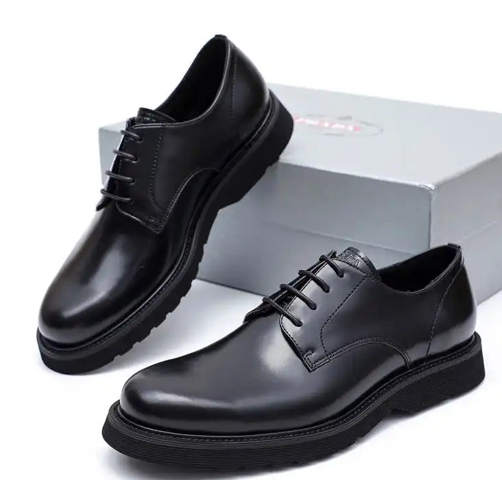 hype Prada Leather Shoes