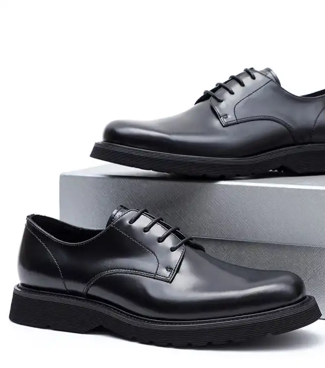 hype Prada Leather Shoes