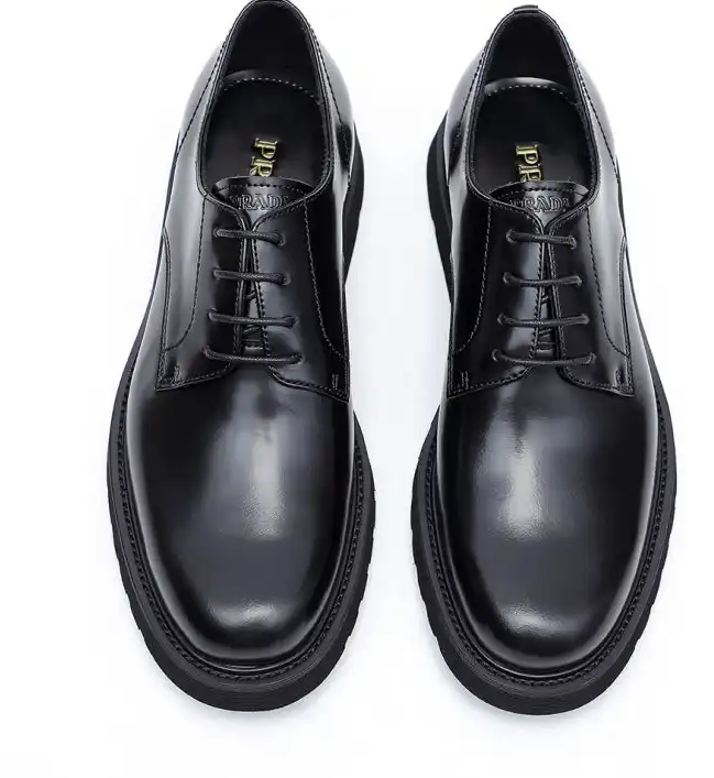 hype Prada Leather Shoes