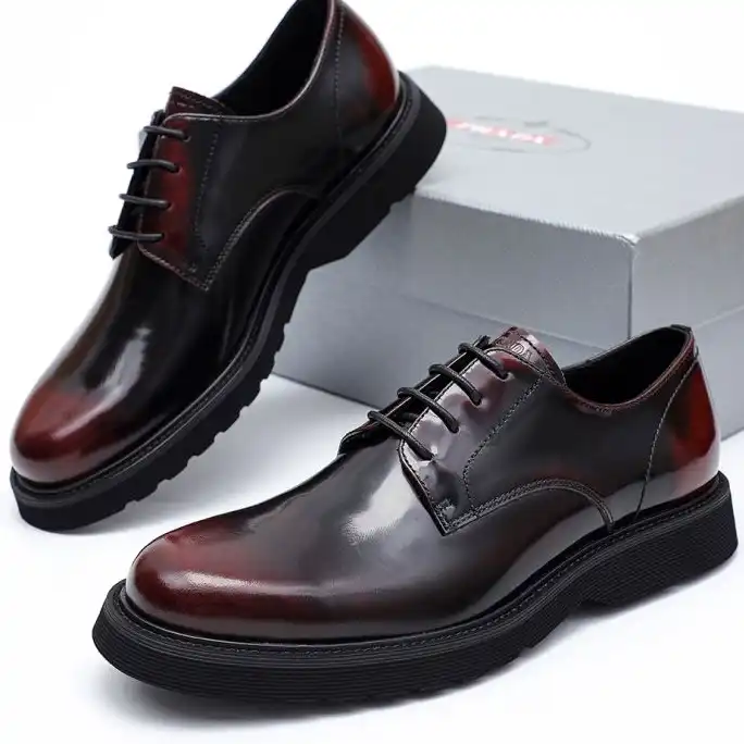 hype Prada Leather Shoes