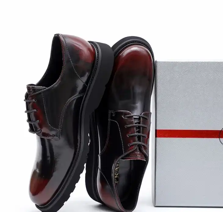 hype Prada Leather Shoes