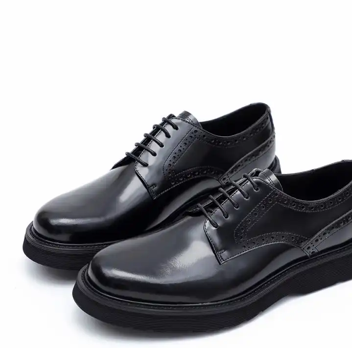 hype Prada Leather Shoes