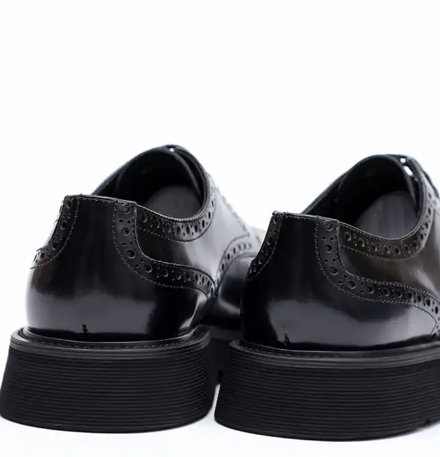 hype Prada Leather Shoes