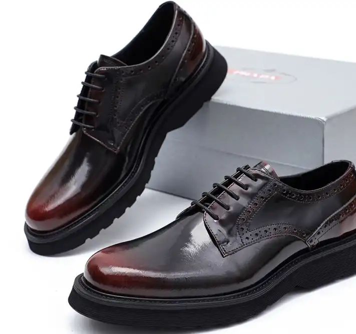 hype Prada Leather Shoes