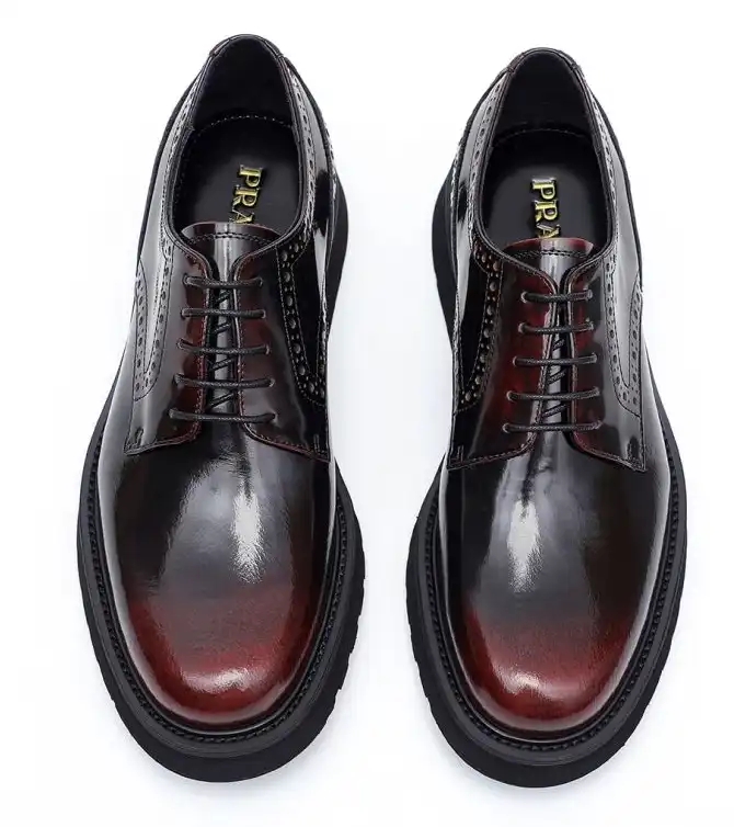 hype Prada Leather Shoes