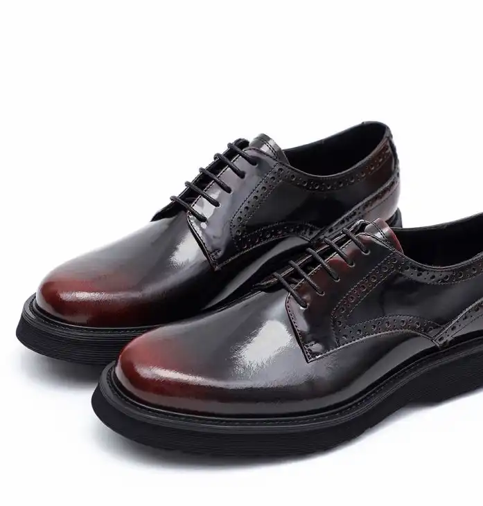 hype Prada Leather Shoes