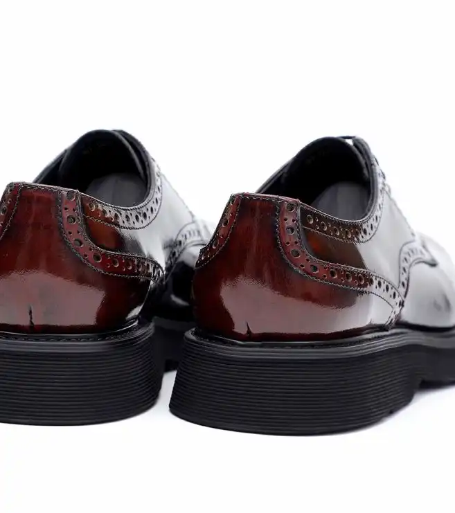 hype Prada Leather Shoes