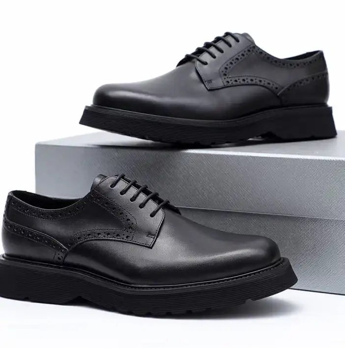 hype Prada Leather Shoes